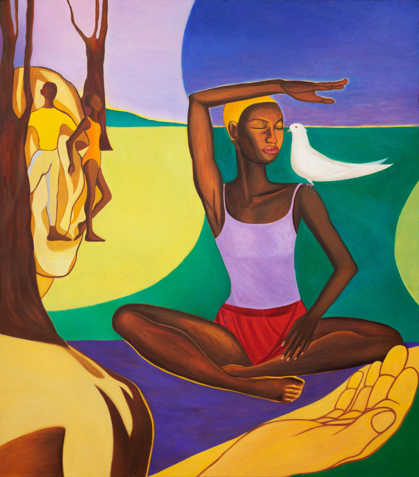 Message, oil on canvas, 170 x 150 cm